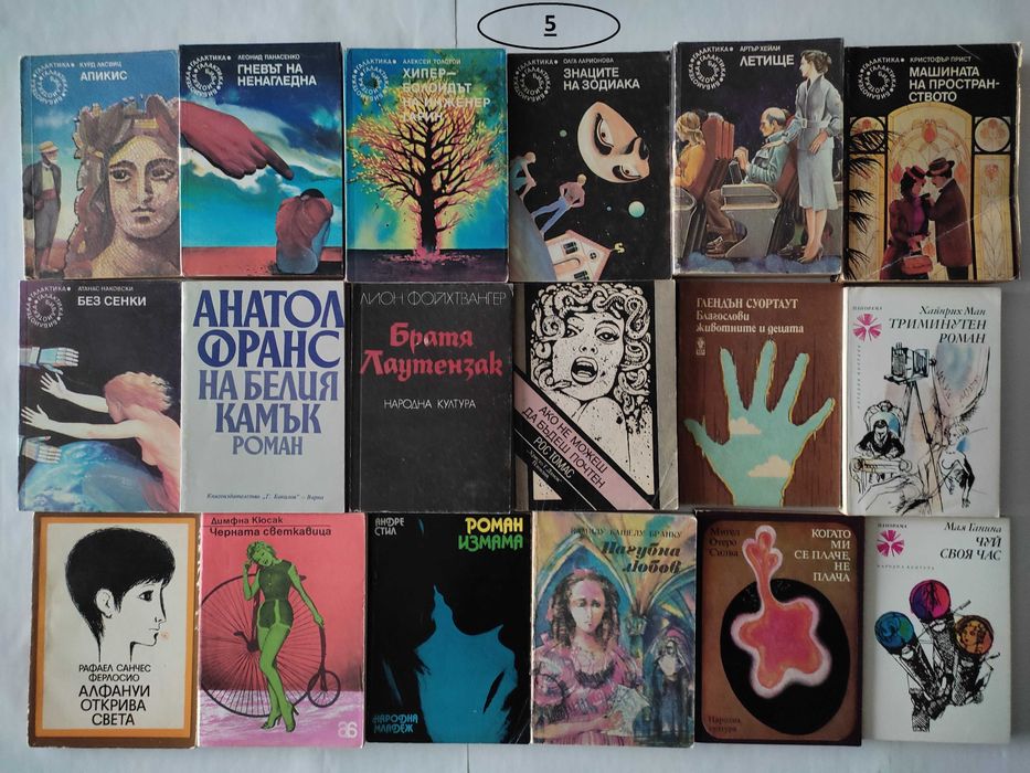 Книги-литература от чуждестранни автори