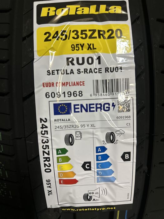 ПРОМО ! ! !Летен спорт пакет ROTALLA 245/35R20 95Y XL 275/30R20 97Y XL