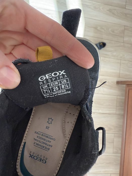 Весенние ботиночки детские GEOX