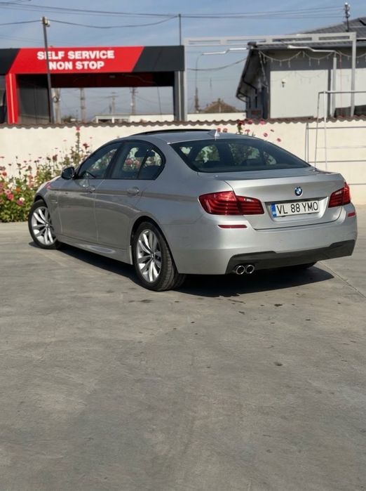 BMW 520d F10 LCI B47 | M-Pachet | HUD | Trapă | 6WB | Cameră