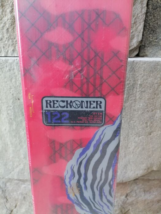 Schiuri ski Freeride K2 Reckoner 122 Nou! 177,184 cm