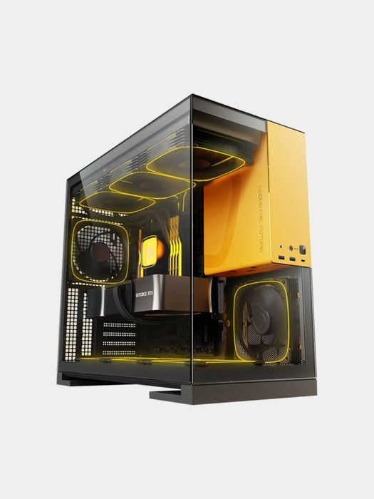 Geometric Future Model 5 Glass Black/Yellow