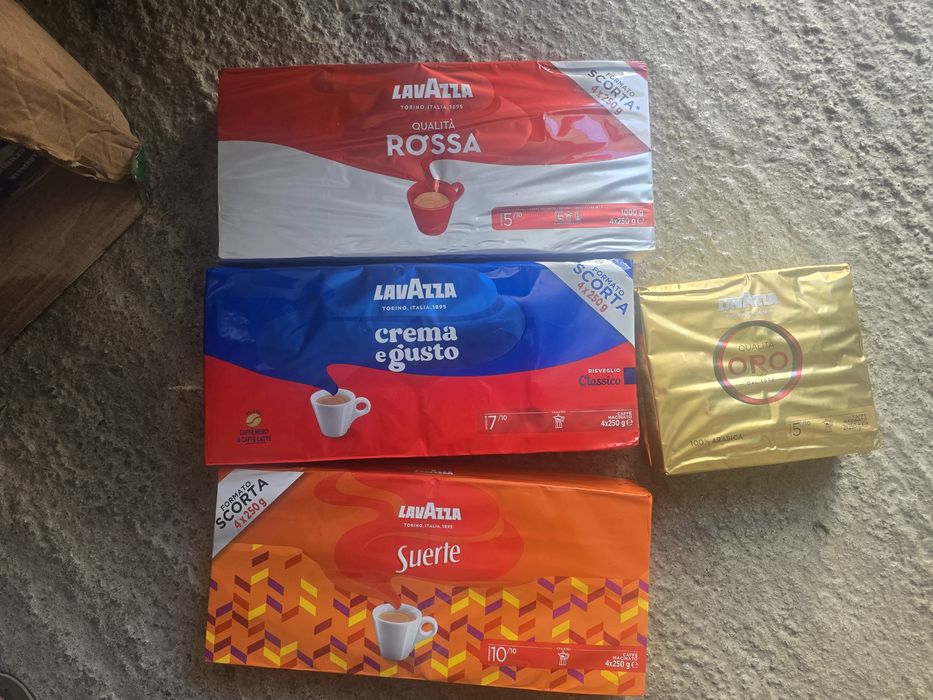 Cafea lavazza măcinată / Original Italy / preț fix 70 lei kg