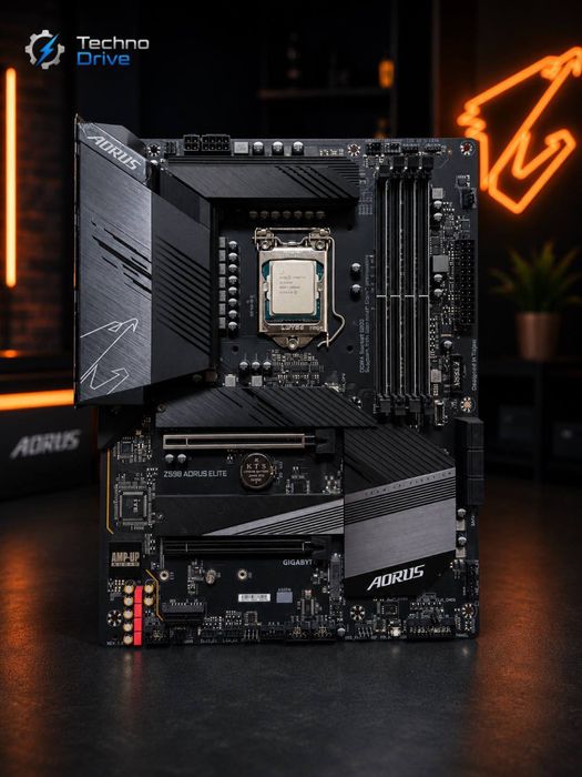 !Gigabyte Z590+I7 11700F+Msi Coreliquid C360 Argb Black