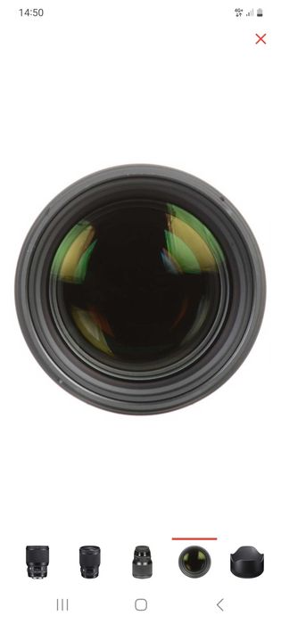 Продам объект сигма для Canon 85 ml.