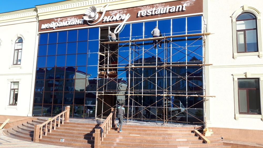 Пластиковые алюминевые окна