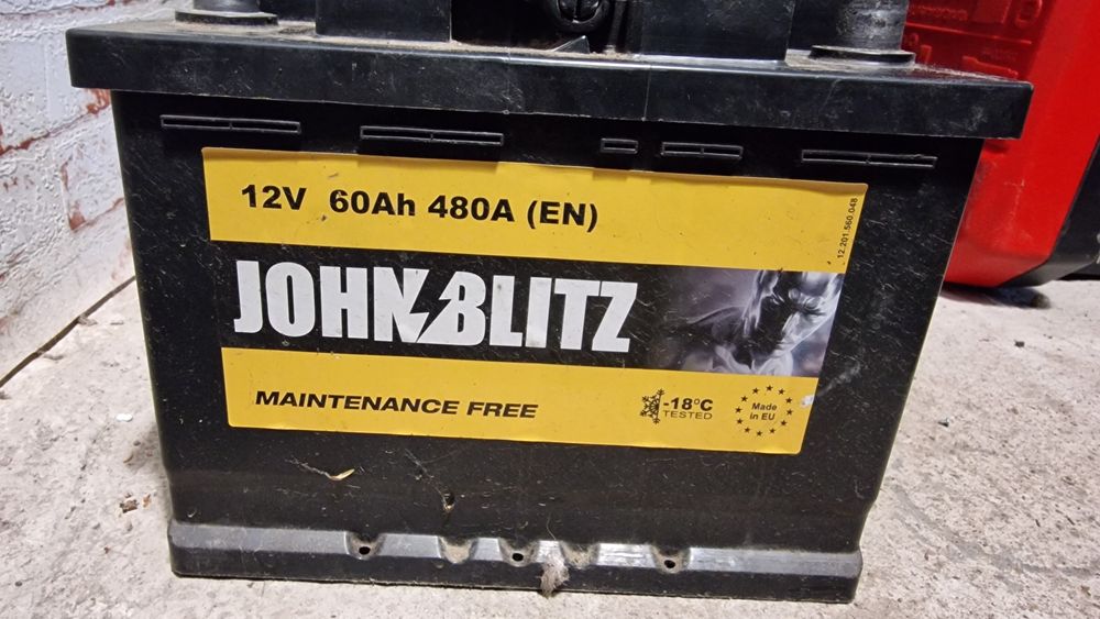 Акумулатор John Blitz 60Ah, 480A (EN) - употребяван
