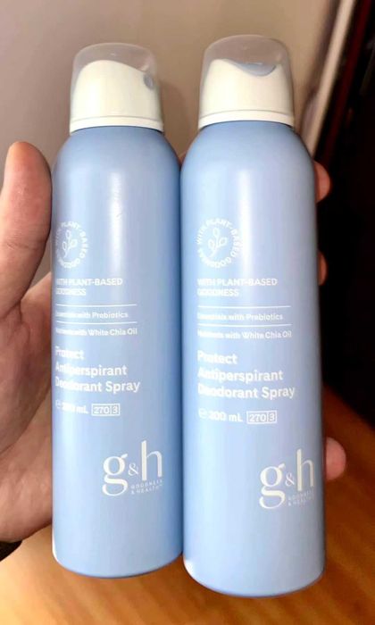 2 Deo spray amway-Deodorant antiperspirant spray g&h Protect GOODNESS