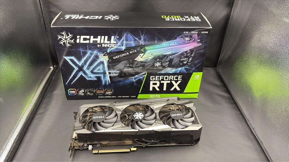 Vând Inno3D iChill RTX 3070 X4 LHR 8GB