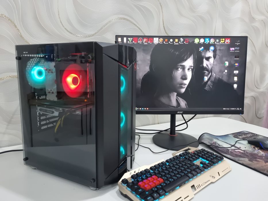 Игровой Компьютер комплект,системный блок,монитор