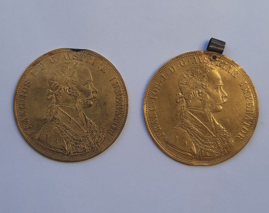 Monede aur 4 ducați vechi - cel mai mic preț!