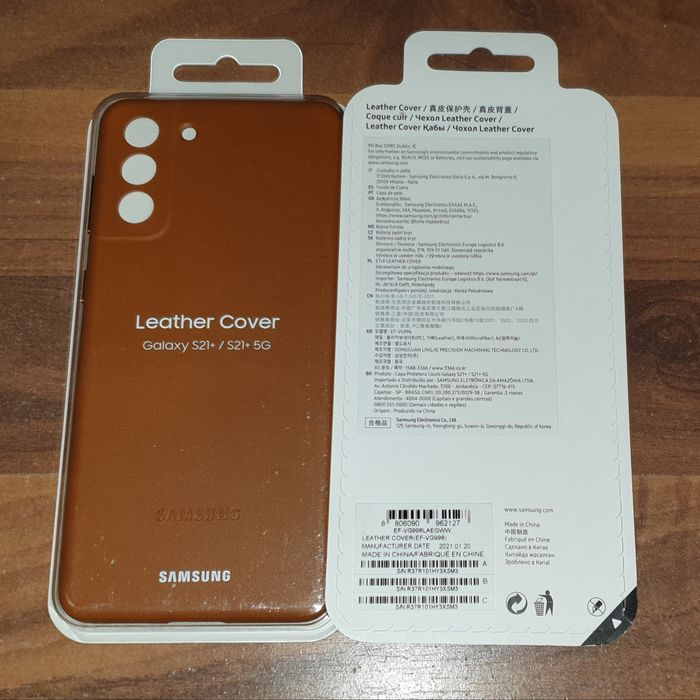 Husa piele originala Samsung Leather Cover S21 Plus S21+ 5G G996