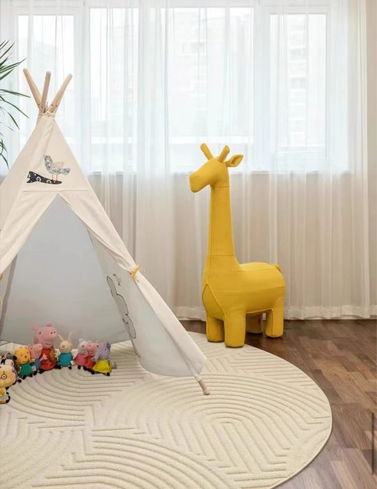 Ковер круглый 3д