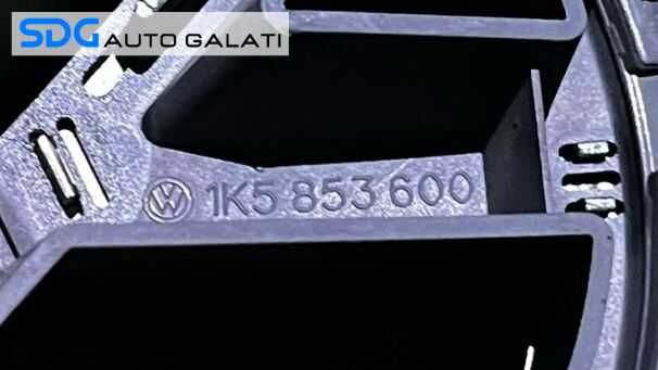 Grila Centrala cu Emblema Sigla de pe Bara Spoiler Fata Volkswagen Tiguan NFL Non Facelift 2007 - 2011 Cod 5N0853653 1K5853600 5N0853651 [L5344]