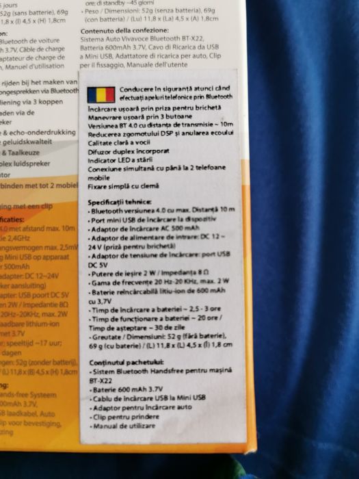 Car kit Bluetooth Technaxx