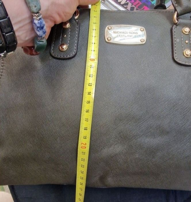 Michael Kors Cindy дамска зелена чанта