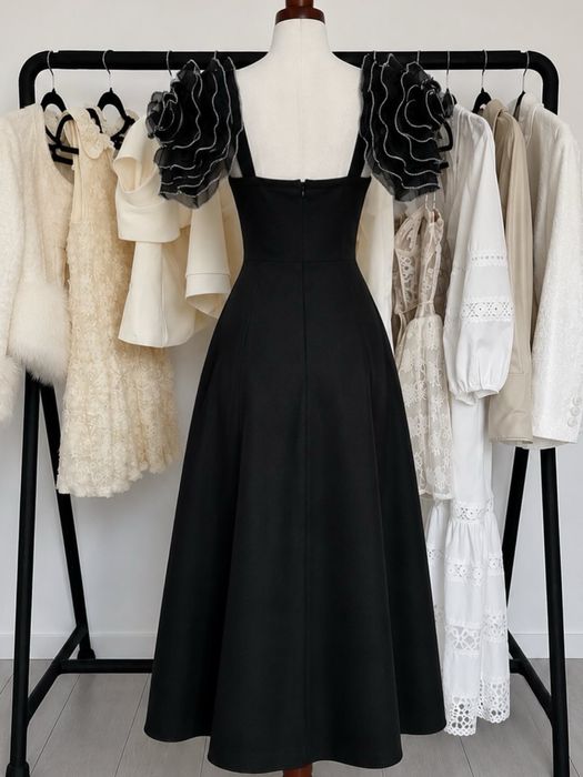 Rochie Neagra Chic