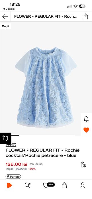 Rochie next marime 104