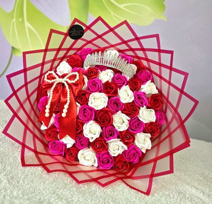 Buchete trandafiri de sapun