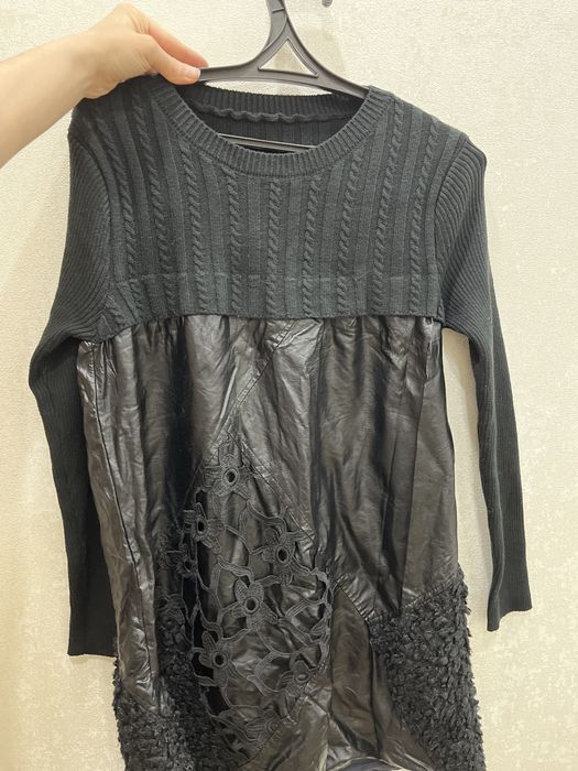 Теплое платье