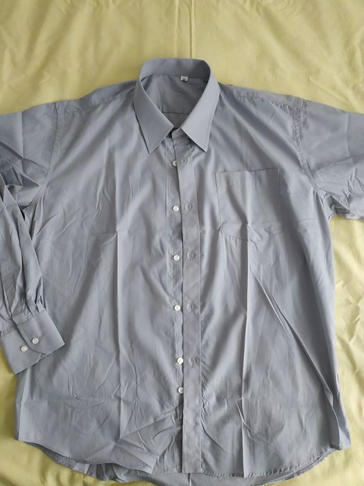 Cămașă bărbați 45, 46 noi și outlet alb, mov, albastru, maro, violet