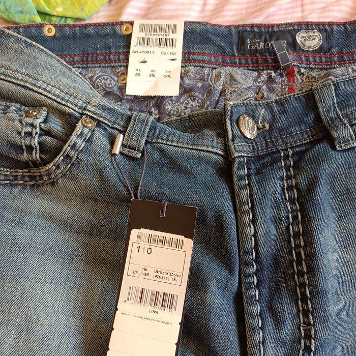 Дънки Atelier Gardeur,талия 50 см,дължина крачоли 114см