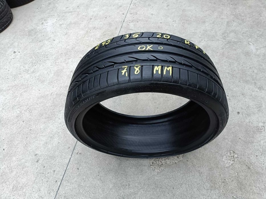 O anvelopa vara 245 35 20 bridgestone potenza S001 run flat 7,8 mm