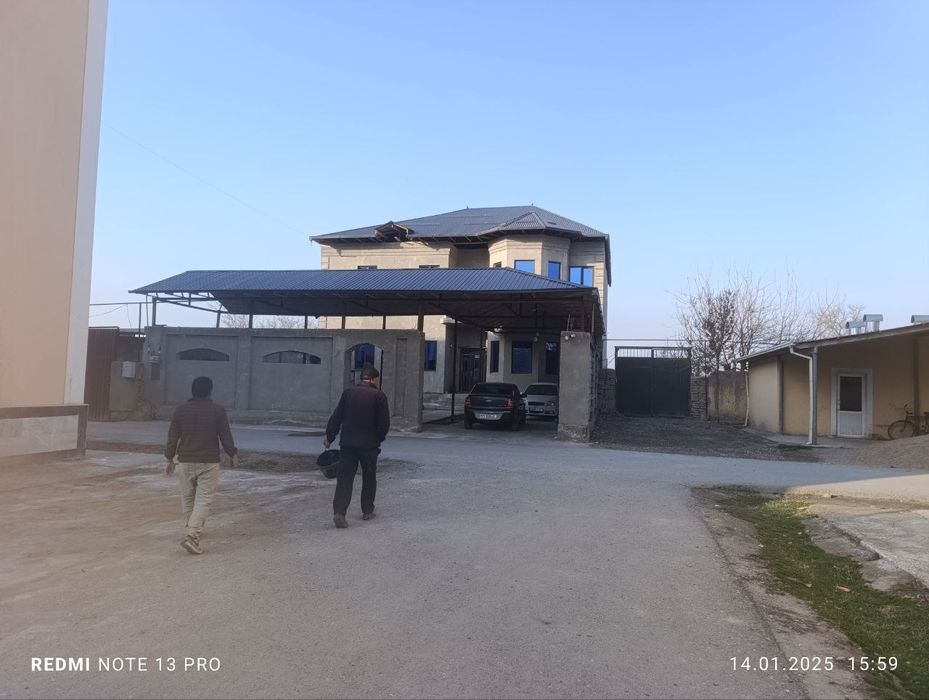 Зудлик билан ховли сотилади
Кармана тумани кармана солик оркасида 2; э