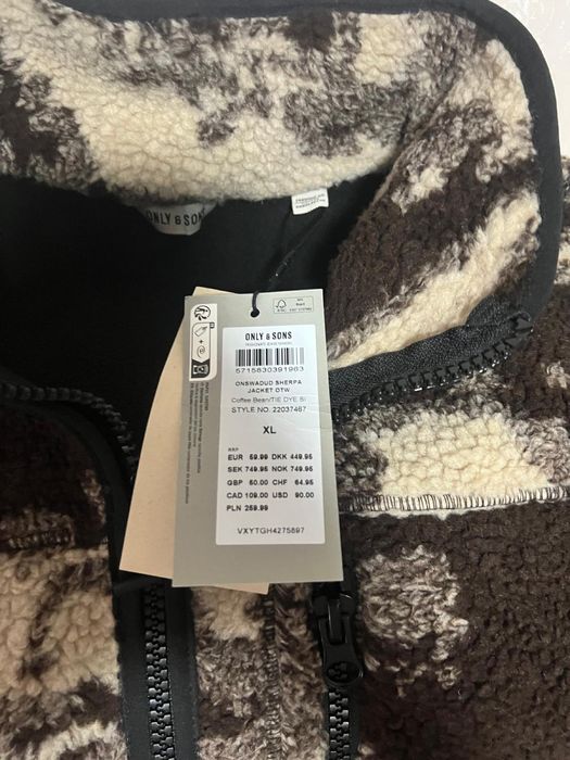 Geaca scurta blana artificiala