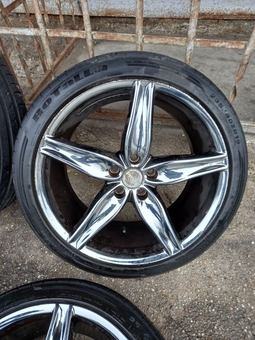 Vând jante R19 Audi,Vw, Skoda sau Mercedes (5×112) butuc 66.6