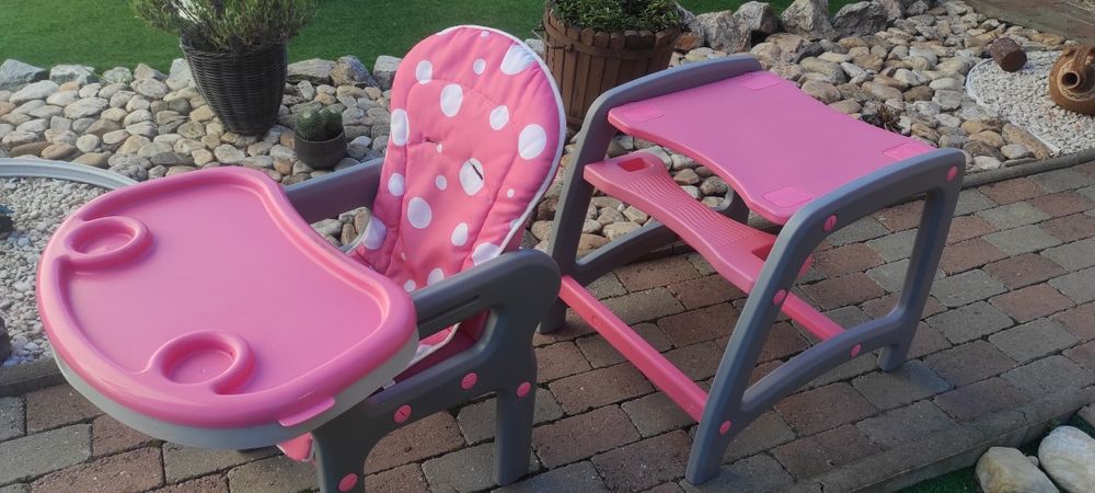 Scaun de masă multifuncțional bebe