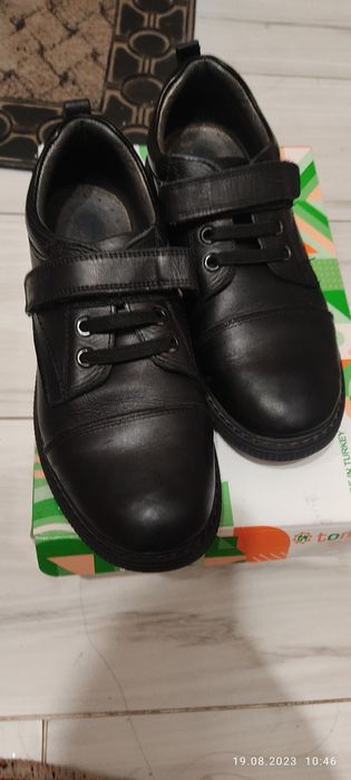 Туфли школьные кожаные от Tomini