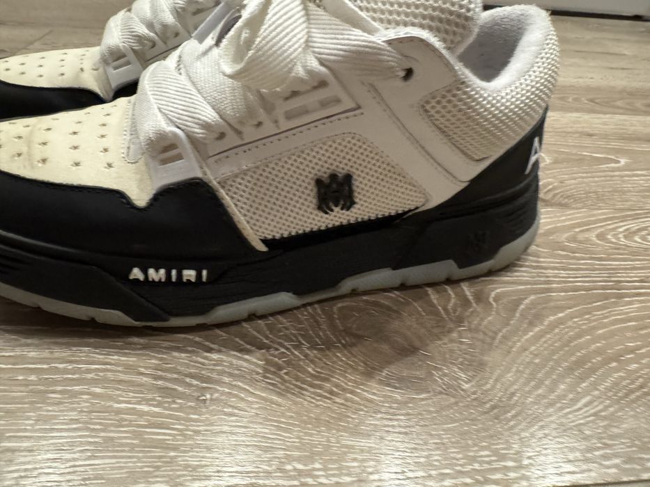 Amiri ma 1 black and white