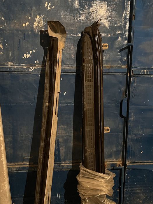 Порог машина юбка