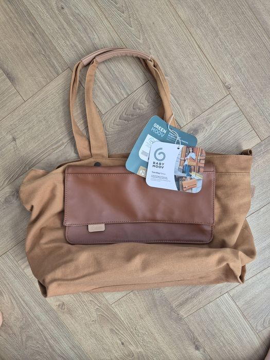 Geantă pentru mamă BabyMoov Tote Bag Fancy, camel, nouă cu etichete