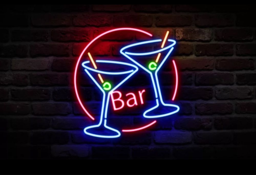 Неон, неоновая вывеска, Neon, 24/7