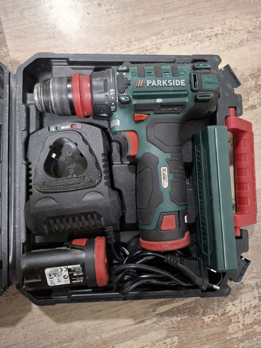 Винтоверт Parkside + 2 батерии