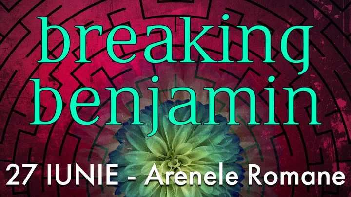 Breaking Benjamin Concert Bucuresti Arenele Romane 1 bilet Acces General