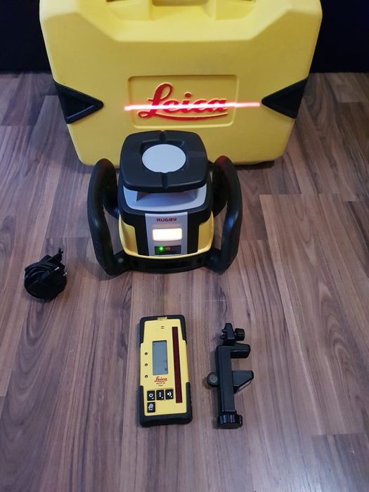 Leica RUGBY CLH,laser rotativ cu display și dublă pantă.