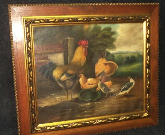 Pictura in ulei pe panza o lucrare semnata de o foarte bună calitate î