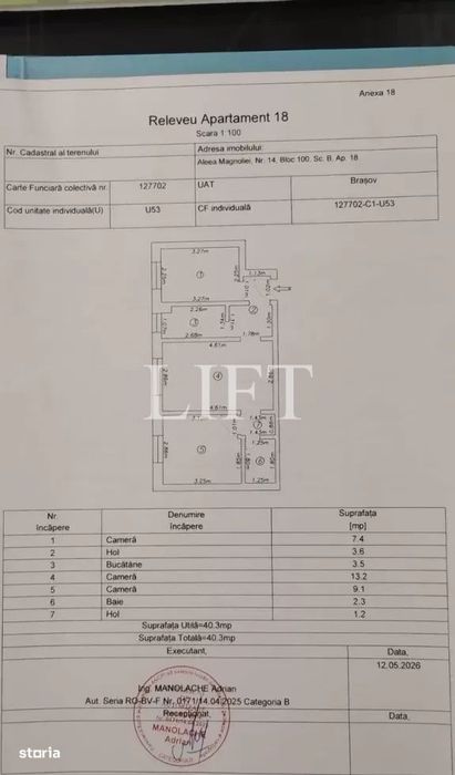 Apartament de 3 camere | Aer conditionat | Loc de parcare | zona Flor