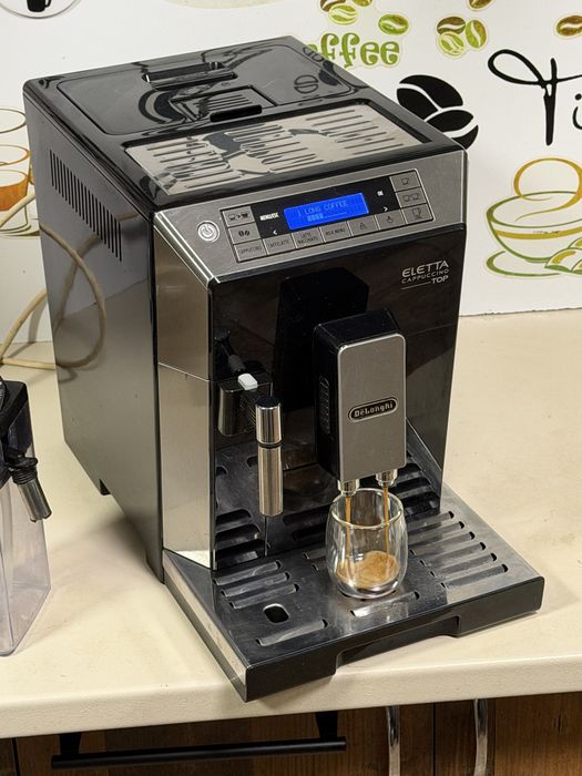 Кафемашина кафе автомат delonghi ELETTA cappuccino с гаранция