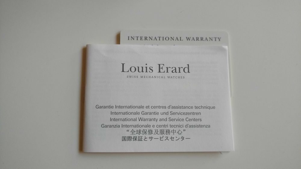 Louis Erard Heritage Day-Date автоматичен ръчен часовник