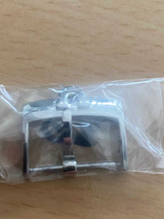 Catarama logo omega curea piele silver/gold 12 14 16 18 20