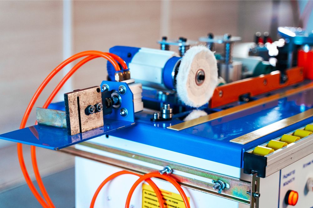 Кромкооблицовочный станок со снятием свесов и торцовкой DM-110