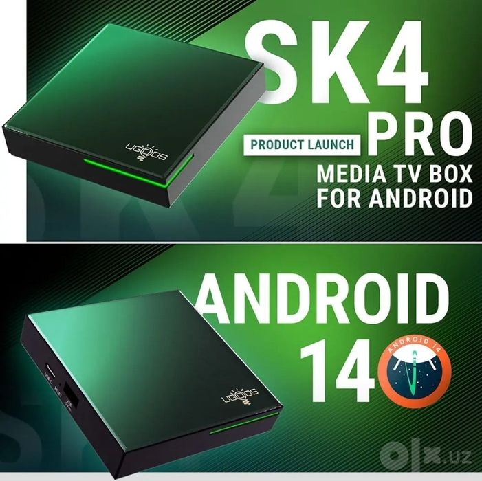 Ugoos SK4 PRO 4/64 gb  android smart TV box