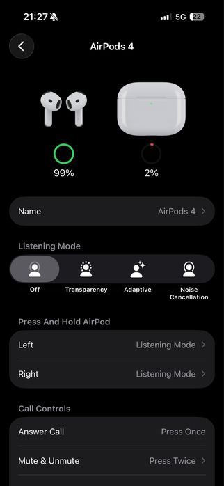 Продам AirPods 4 (ANC)