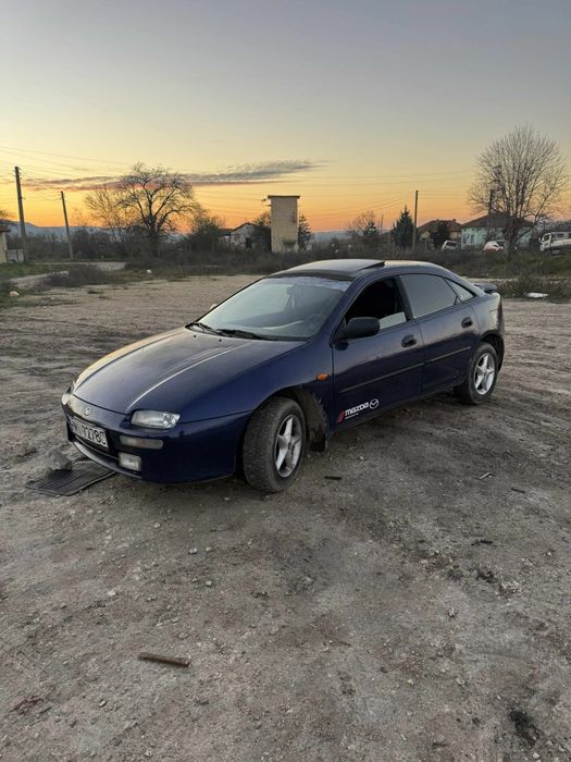 Mazda с счупено каре