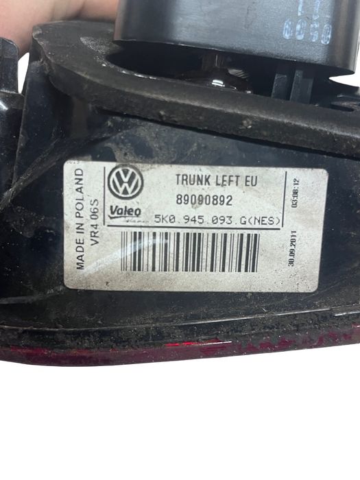Stop Haion Stanga Spate Volkswagen Golf Vi Scurt 5K1 2008 - 2013 5K094