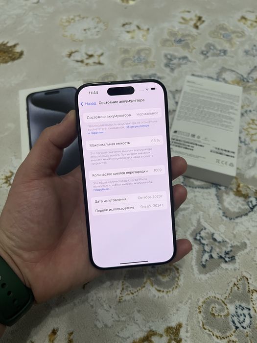 Айфон iPhone 15 Pro 256GB 85%